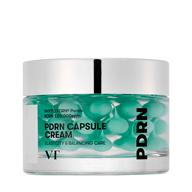VT COSMETICS УВЛАЖНЯЮЩИЙ КАПУЛЬНЫЙ КРЕМ С ПДРН И ПЕПТИДАМИ PDRN CAPSULE CREAM 100